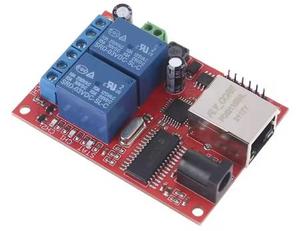 LAN <strong>Ethernet</strong> 2-Way Relay Board Delay Switch TCP/UDP Controller <strong>Module</strong> - Product Image 2