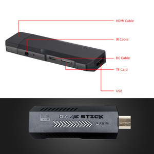 Topleo stick per videogiochi giochi classici retrò con doppio Controller Wireless x2 game stick console 4k - Product Image 2