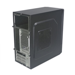 PC Desktop <strong>Computer</strong> Case Office Black with Front Panel Dual USB Dual HD AUDIO Rohs OEM Mid Tower PC Case - Product Image 2