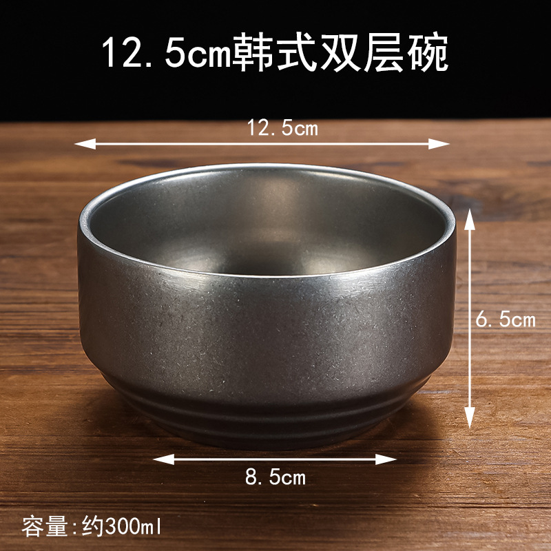 12cm Korean-style rice bowl (retro style)
