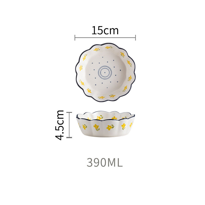 white 6 inch bowl