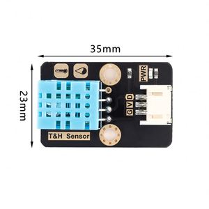 DHT11 <strong>Temperature</strong> and Humidity <strong>Sensor</strong> Module 3.3/5V <strong>Digital</strong> Signal <strong>Output</strong> For ard ESP32 PH2.0-3P Interface - Product Image 5