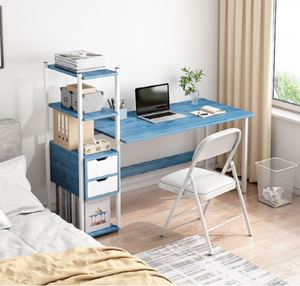 Wooden and Metal <strong>Computer</strong> <strong>Table</strong> Combination <strong>Computer</strong> Desk with Storage Shelf