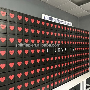 Доска для вылета в аэропорту, откидные буквы, вывески, дисплей для поделок, ардуино