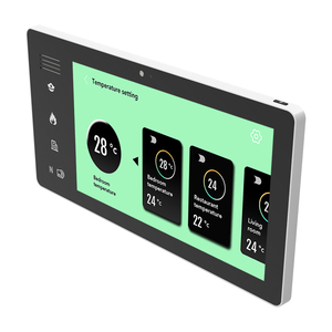 Domotica tablet da 7 pollici pannello di controllo touch android poe montato a parete con sistema di allarme RFID Zigbee NFC - Product Image 3