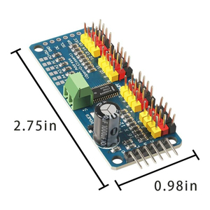 Pour PCA9685 16 canaux 12 bits PWM Servo carte pilote IIC Interface PCA9685 Module contrôleur Compatible avec <span class=keywords><strong>Raspberry</strong></span> <span class=keywords><strong>Pi</strong></span> - Product Image 4