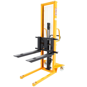 YUNXUAN Hand Pallet Lifts Forklift 2000kg <strong>2</strong> <strong>Ton</strong> Manual <strong>Hydraulic</strong> <strong>Stacker</strong> with Adjustable Forks - Product Image 3