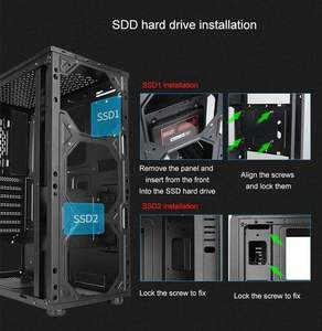 Custodie per Computer e torri custodia per computer da gioco mid tower per pc personalizzata - Product Image 5