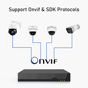 JideTech NVR 12CH 8MP NVR ingresso e uscita Video registratore di rete H.265 supporto 1 Hard Disk Max 14TB HDMI fino a 4K uscita