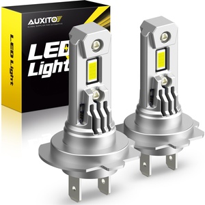 Auxito CSP 9-60V Q16 180W H4ฟรี CANbus H11 H7 6000K หลอดไฟหน้ารถ LED - Product Image 1