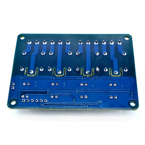 Modulo relè a 4 canali DC 12V 24V 5V modulo relè a basso livello attivato a doppio accoppiatore isolamento auto start autobloccante - Product Image 6