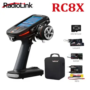 Radiolink RC8X 2.4G 8-Channel <strong>Remote</strong> Control with 4.3inch LCD Touch Screen Compatible with TBS CRSF R8FG R4FGM for RC Devices - Product Image 2