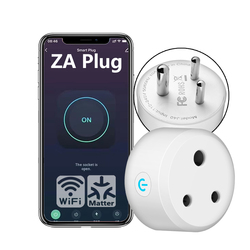White smart socket