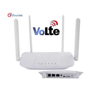 Support Volte 4G <strong>Lte</strong> Router 300Mbps <strong>Lte</strong> Cpe Wifi Router 4G <strong>Lte</strong> With Sim Card Slot&amp;4Pcs External Antenna up 32Users - Product Image 1