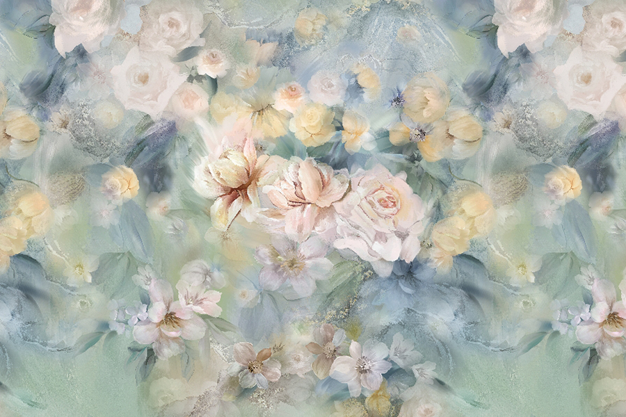 PG1264 brassées de roses