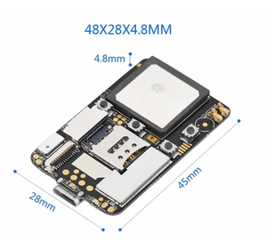最新ZX810最小的可编程Android 3G GPS追踪芯片3G GPS模块跟踪器gps免费应用程序 - Product Image 1