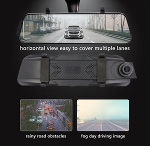 10 Inch Mirror Dash Cam Front and Rear 1440 P Full Touch Screen Smart Rear View Mirror <strong>Camera</strong> with Sony <strong>Sensor</strong> - Product Image 5
