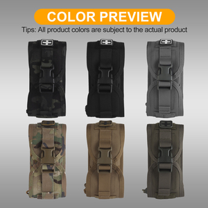 BP-155 MOLLE kompakt tıbbi kılıf V2 2 yönlü ilk yardım kiti açık hava etkinlikleri için yüksek hızlı erişim halat avcılık aksesuarları - Product Image 3