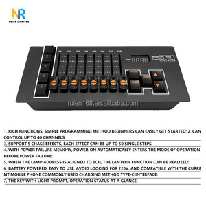 Мини DMX512 консоль беспроводной свет новый перезаряжаемый сценический контроллер с батареей - Product Image 3