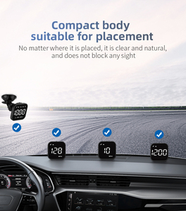 Factory Direct LED Head up Display G4S KMH <strong>MPH</strong> Over-speed Alarm Auto Speedometer GPS HUD - Product Image 4