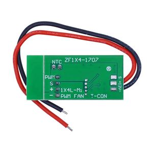 Controlador de velocidad PWM de 12V CC, Gobernador de velocidad del ventilador, interruptor de Control de temperatura de la computadora de 4 cables para PC, ventilador enfriador de CPU, alarma STK IC - Product Image 5
