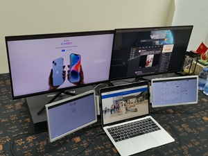 Giá Tốt Bán Chạy Cáp 14 Inch Một Cho Hai Màn Hình Bán Chạy Máy Tính Xách Tay Ba Màn Hình Di Động Màn Hình <span class=keywords><strong>Lcd</strong></span> Máy Tính Xách Tay - Product Image 6