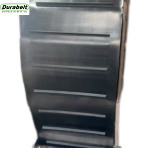 DIN-Y <strong>Cleat</strong> <strong>Conveyor</strong> <strong>Belt</strong> C30mm Rubber with Bare Bottom for Low Friction Transportation for Manufacturing Plant