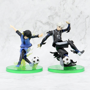 Anime mavi cezaevi Jie Shiyi arı Le futbol oyuncu PVC el yapımı modeli geri Fu Cheng Shilang Ling Wang - Product Image 3