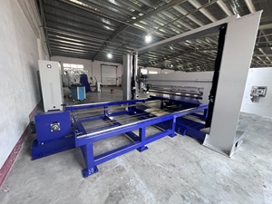 TDB-2200เครื่องตัดแยกแนวนอนอัตโนมัติระดับไฮเอนด์สำหรับโฟมฟองน้ำ EVA ชิ้นส่วนแกนมอเตอร์ PE-สภาพใหม่ - Product Image 6