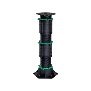 Accessorio per pavimentazione regolabile per pavimentazioni piedistallo in plastica terrazzino Wpc supporto per Decking