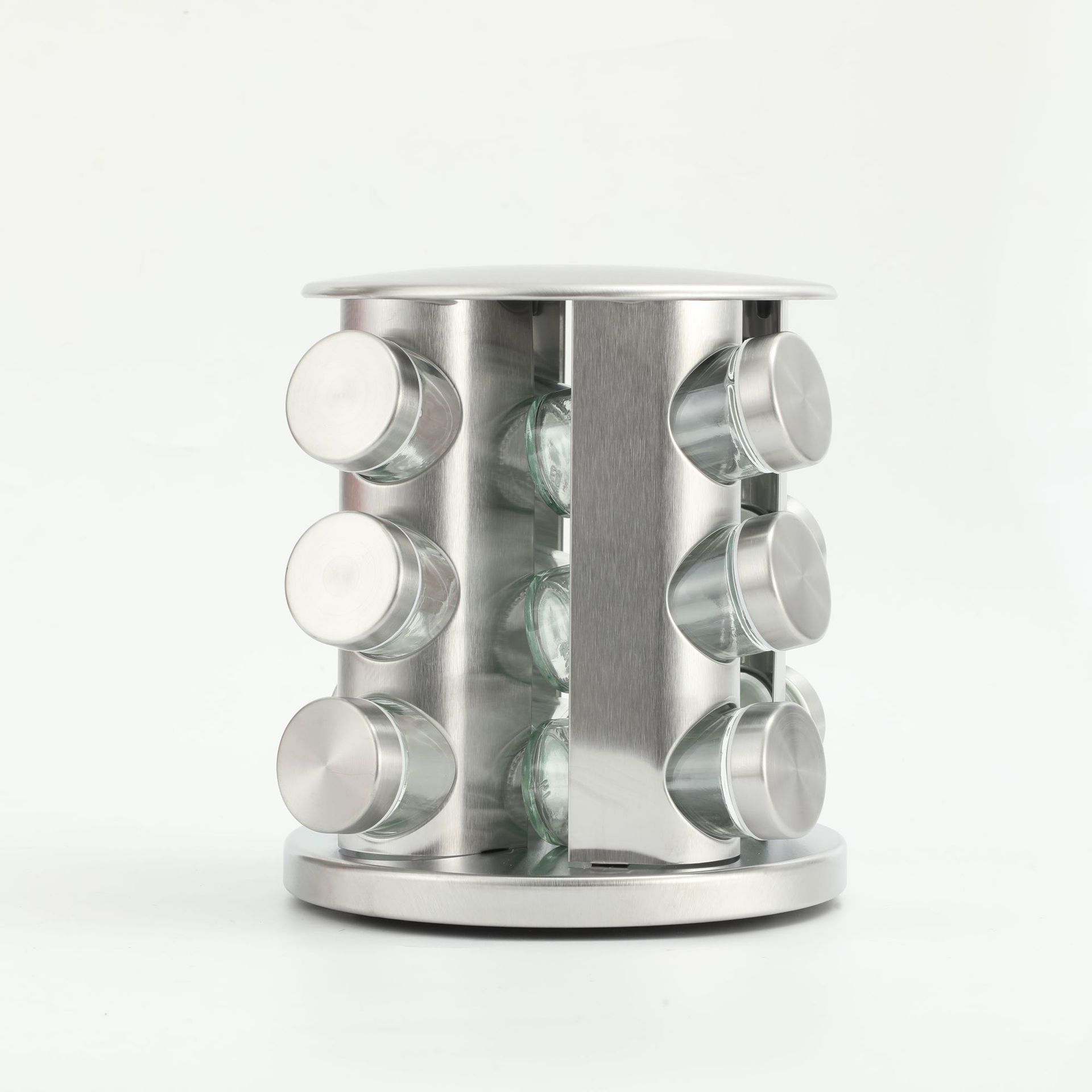 Rond argenté 12 pots