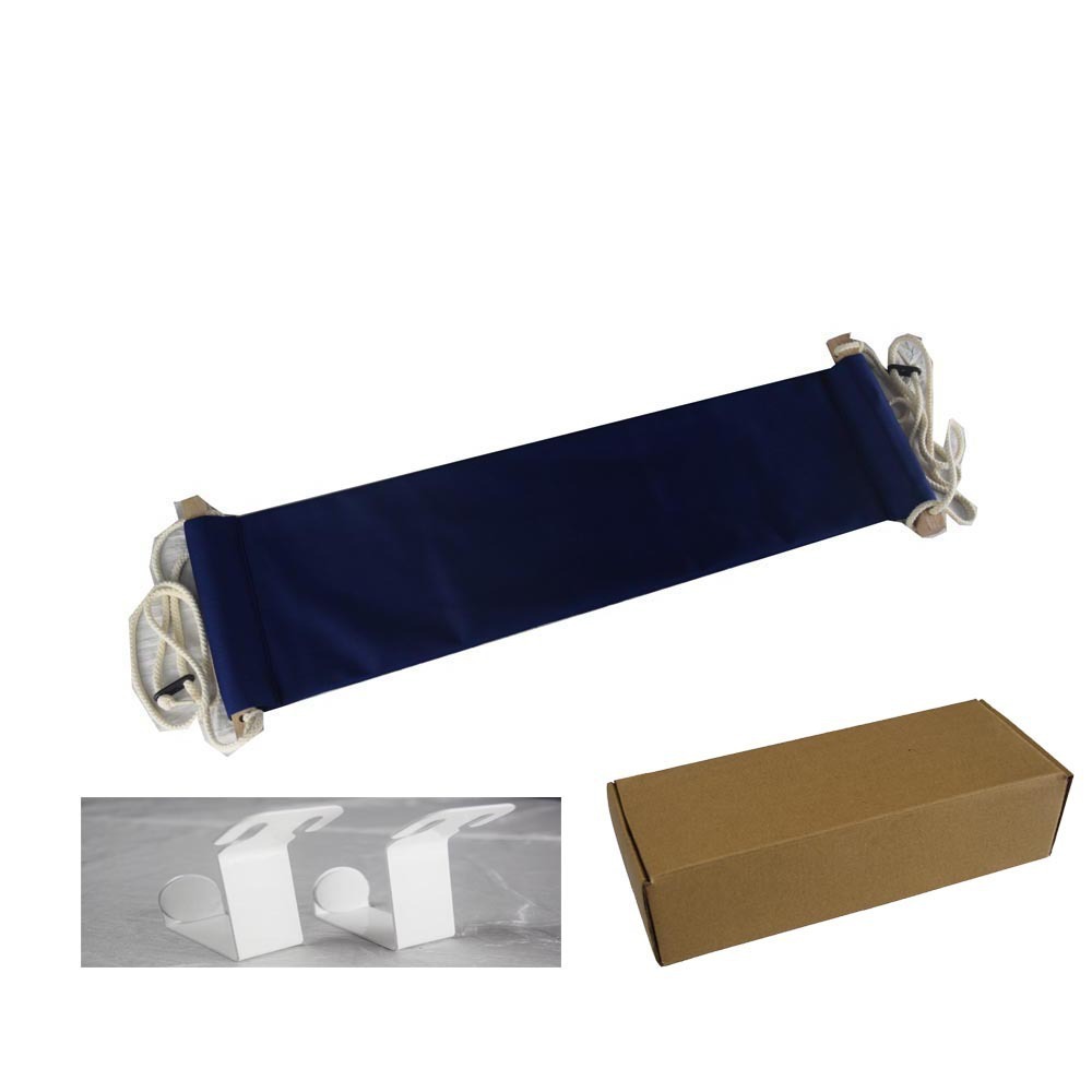1#dark blue foot hammock
