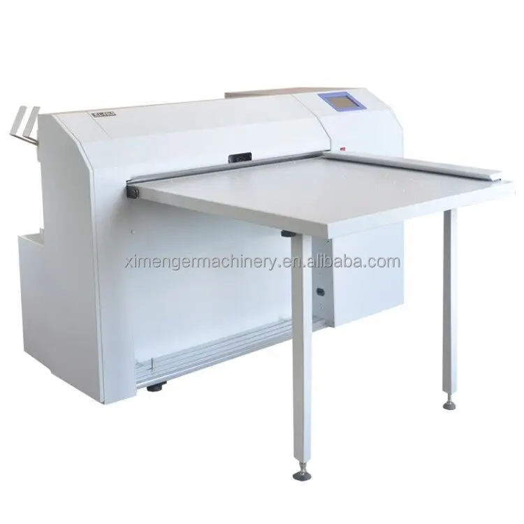 Factory price A0 A1 drawing paper folding machine engineering copy paper cross folding machine
