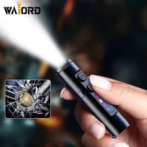 Waiord mini LED Keychain Đèn pin IP65 Nhôm Cơ thể cao CRI 95 500 Lumens USB sạc cửa sổ ngắt khẩn cấp cắm trại sử dụng - Product Image 3