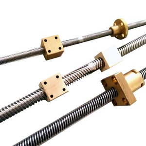 Stainless Steel TR8 Trapezoidal <strong>Screw</strong> Threaded Rod Pitch 1MM <strong>2MM</strong> 4MM T12 Tr20 <strong>Lead</strong> <strong>Screw</strong> and Nut - Product Image 3