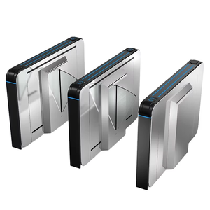 Fábrica de sistema de puerta de torniquete ESD con TCP/IP RFID QR pulsera de código de barras Control DE ACCESO torniquete de aleta - Product Image 6