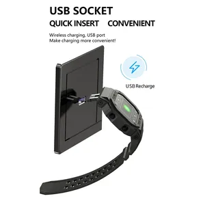 FD69S Hryfine App akıllı saat cevap çağrı spor izci nabız monitörü darbeye dayanıklı su geçirmez erkekler kadınlar gençler Smartwatch - Product Image 2
