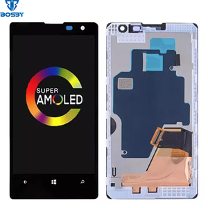 Nokia lumia 1020 LCD交換フレーム付きオリジナルスーパーAmoled OLEDタッチスクリーンディスプレイアセンブリ - Product Image 1