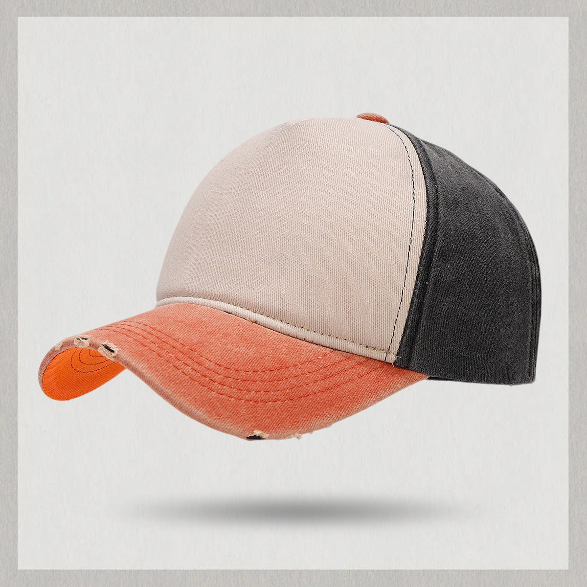 Orange-black