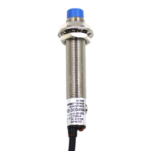 Sensor capacitivo de proximidad M12 con transductor de conmutación de salida NPN, 1 unidad