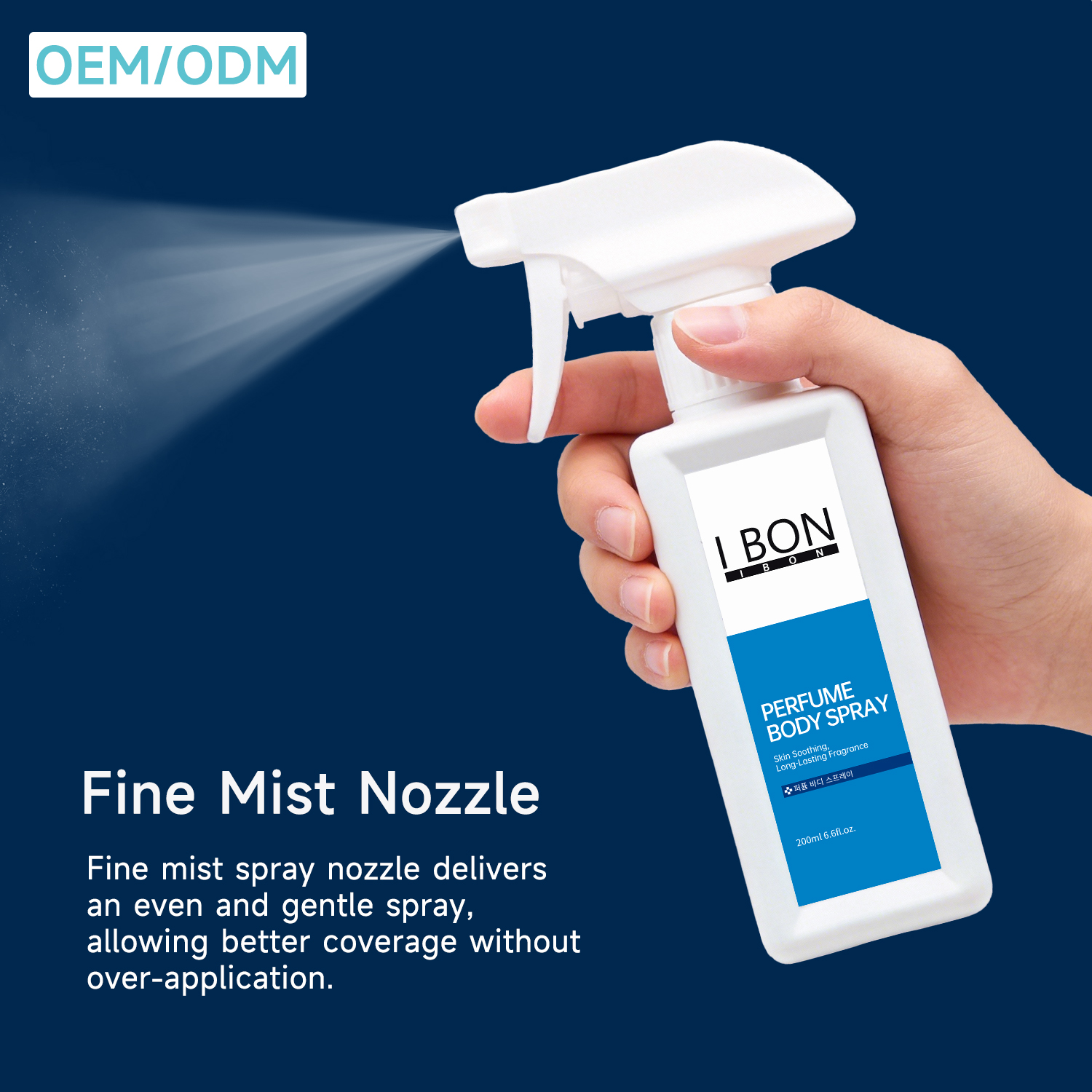 Spray corporel pour homme 200ml