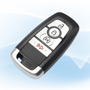 MS 3 + 1 pulsanti di avviare il controllo remoto intelligente custodia chiave per Auto Ford RC alloggiamento di ricambio del veicolo con HU101 lama non tagliata - Product Image 6