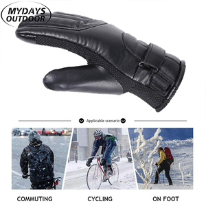 Mydays Tech Factory Wholesale防風防水タッチスクリーンUSBパワーサポートモーターサイクルフィッシングハンティング用加熱手袋 - Product Image 6