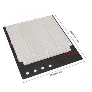 ZY 208 3220 Solderless Breadboard Reusable Circuit Testing Board for Education &amp; Maker <strong>Projects</strong> - Product Image 6
