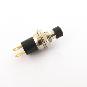 PB05A PBS-110 Mitesser selbstsicher nder Schalter mit 7MM Öffnung, kleiner Knopf, selbst hemmender 2-poliger Golds tift - Product Image 2