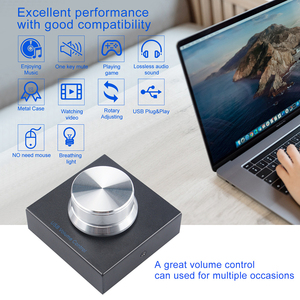 NEW Arrival Plug and Play <strong>Computer</strong> USB Volume Control Knob for PC Gaming - Product Image 2