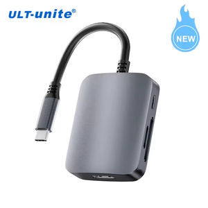 ULT-unite 6合1 USB C型集线器适配器，带4k多端口读卡器USB3.0 TF PD SD读卡器，用于电脑配件 - Product Image 6