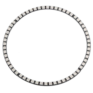 DIYmall 60 X WS2812B 5050 RGB LED Ring Lamp Light 60 bit con driver integrati SK6812 per Arduino Raspberry Pi - Product Image 1
