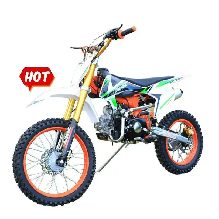 Hot Selling Gasolina Motocicleta 125cc 4 Stroke Off- Road Motocicleta de alta velocidade Pit Bike para adultos e criança