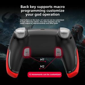 PS4 kablosuz 4.0 oyun denetleyicisi işık çubuğu çift titreşim su transferi P4-Compatible adet - Product Image 4